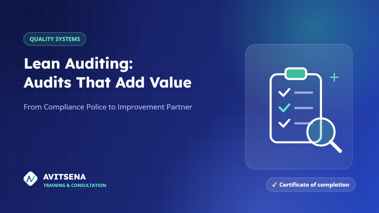 Lean Auditing: Audits That Add Value