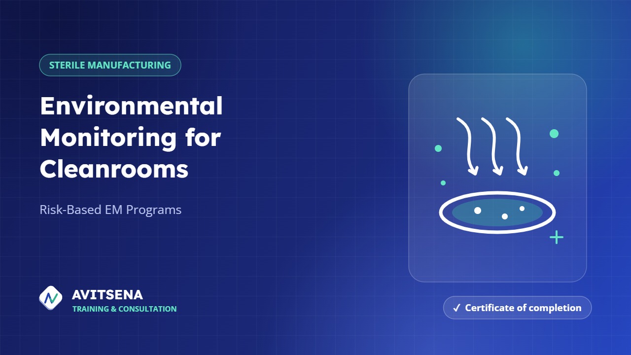 Environmental Monitoring for Cleanrooms