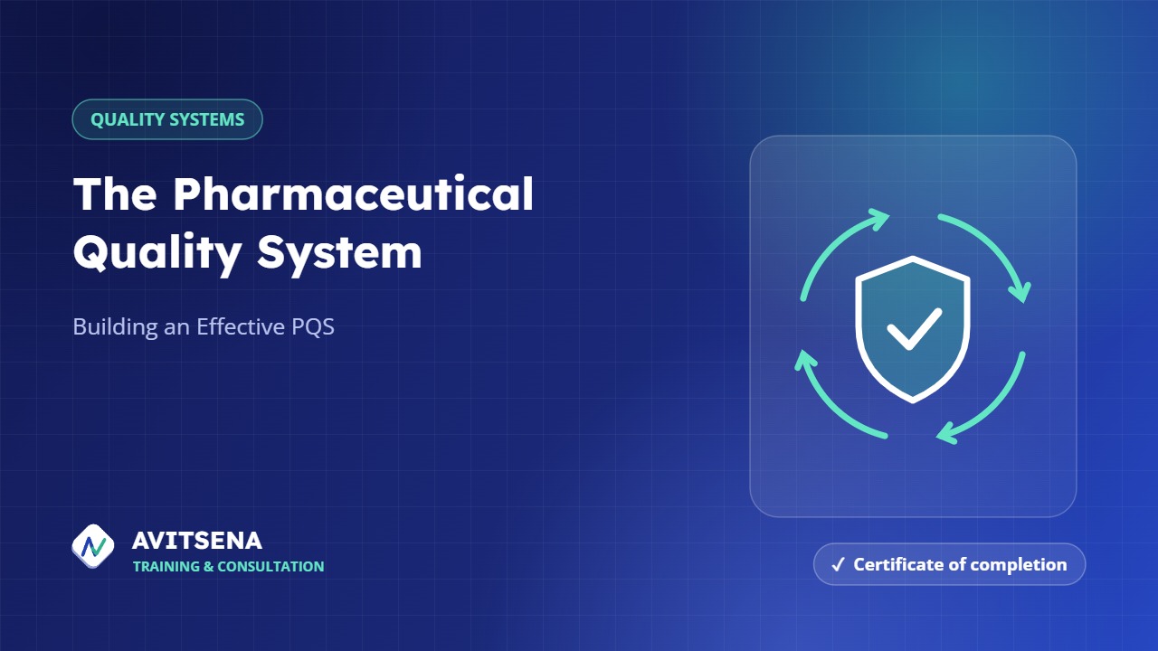 The Pharmaceutical Quality System